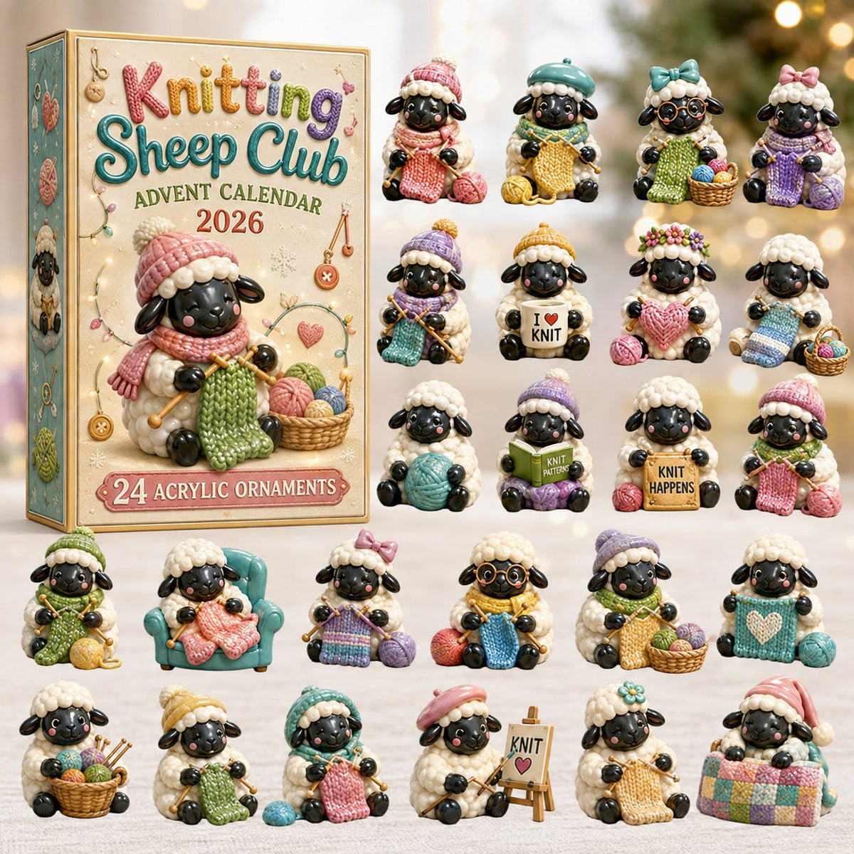 Knitting Sheep Club advent calendar