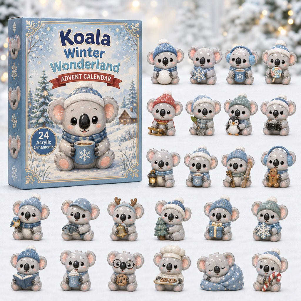Koala Winter Wonderland advent calendar
