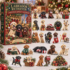 Labrador Retriever Christmas advent calendar