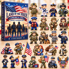 Land Of The Free Heroes advent calendar