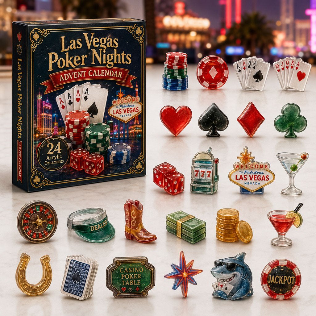 Las Vegas Poker Night advent calendar