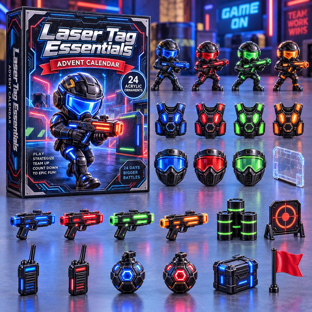 Laser Tag Essentials advent calendar