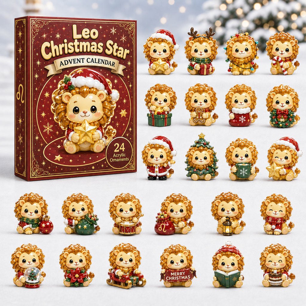Leo Christmas Star advent calendar