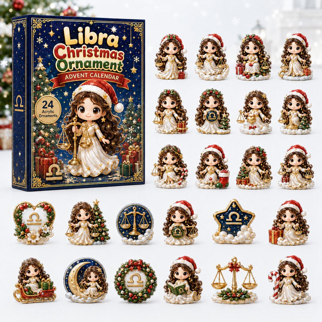 Libra Christmas Ornament advent calendar