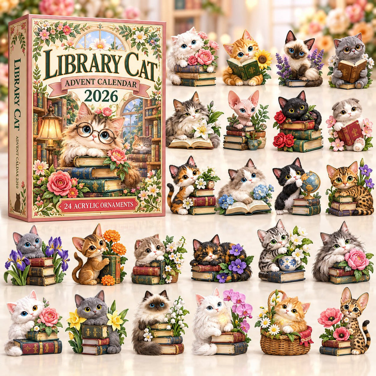 Library Cat advent calendar