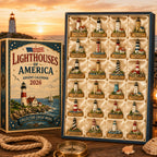 Lighthouses of America advent calendar