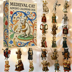 Limited Edition, Only 100 Sets Left! - Medieval Cat advent calendar