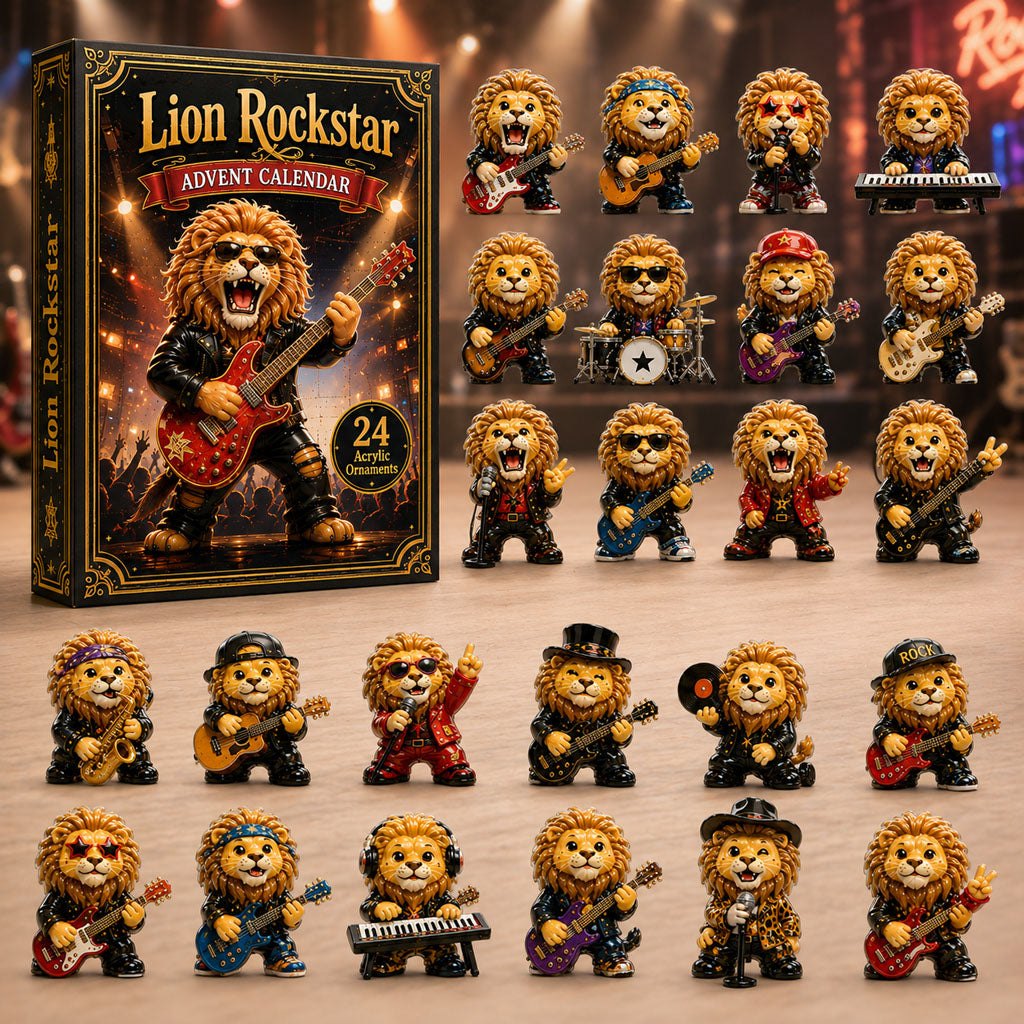 Lion Rockstar advent calendar