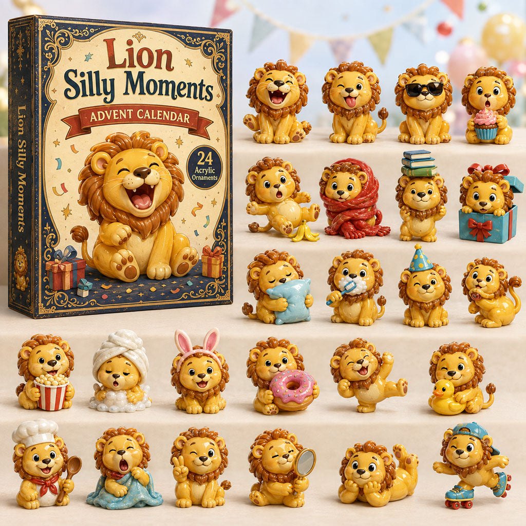 Lion Silly Moments advent calendar