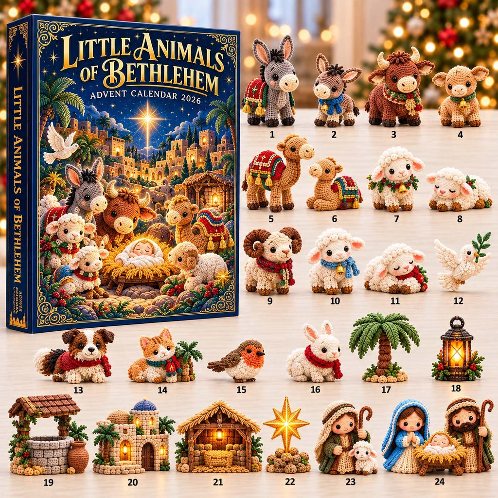 Little Animals of Bethlehem advent calendar
