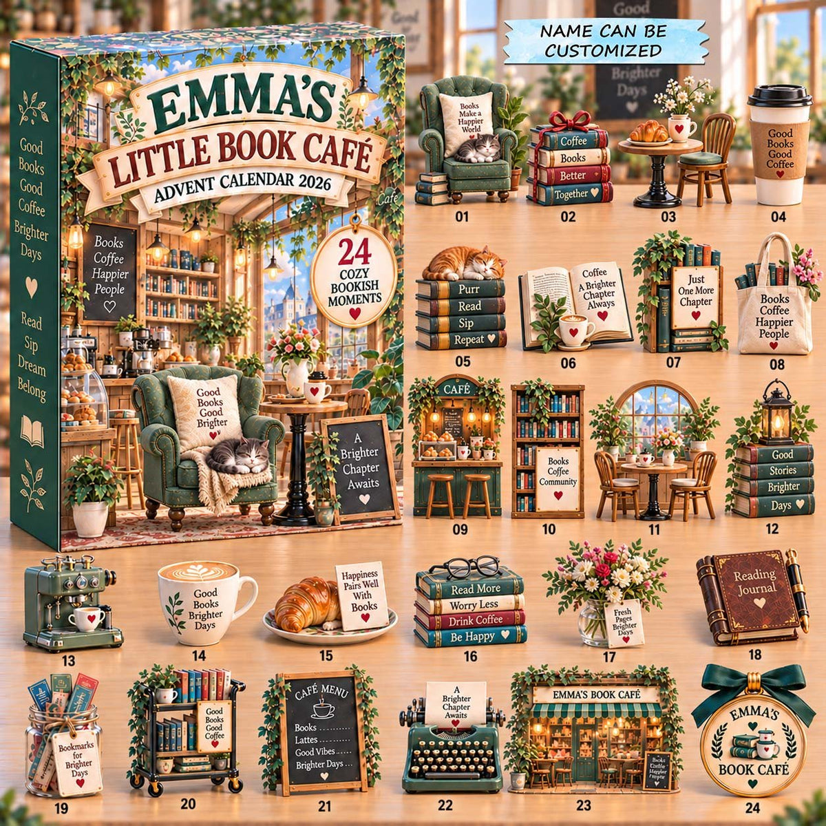 Little Book Cafe advent calendar
