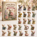 Little Mouse With Flower advent calendar