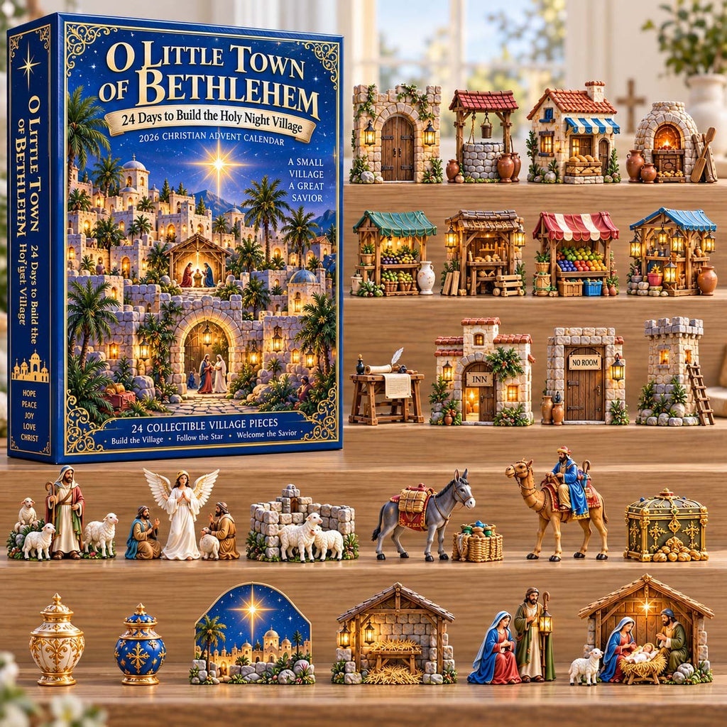 Little Town of Bethlehem advent calendar