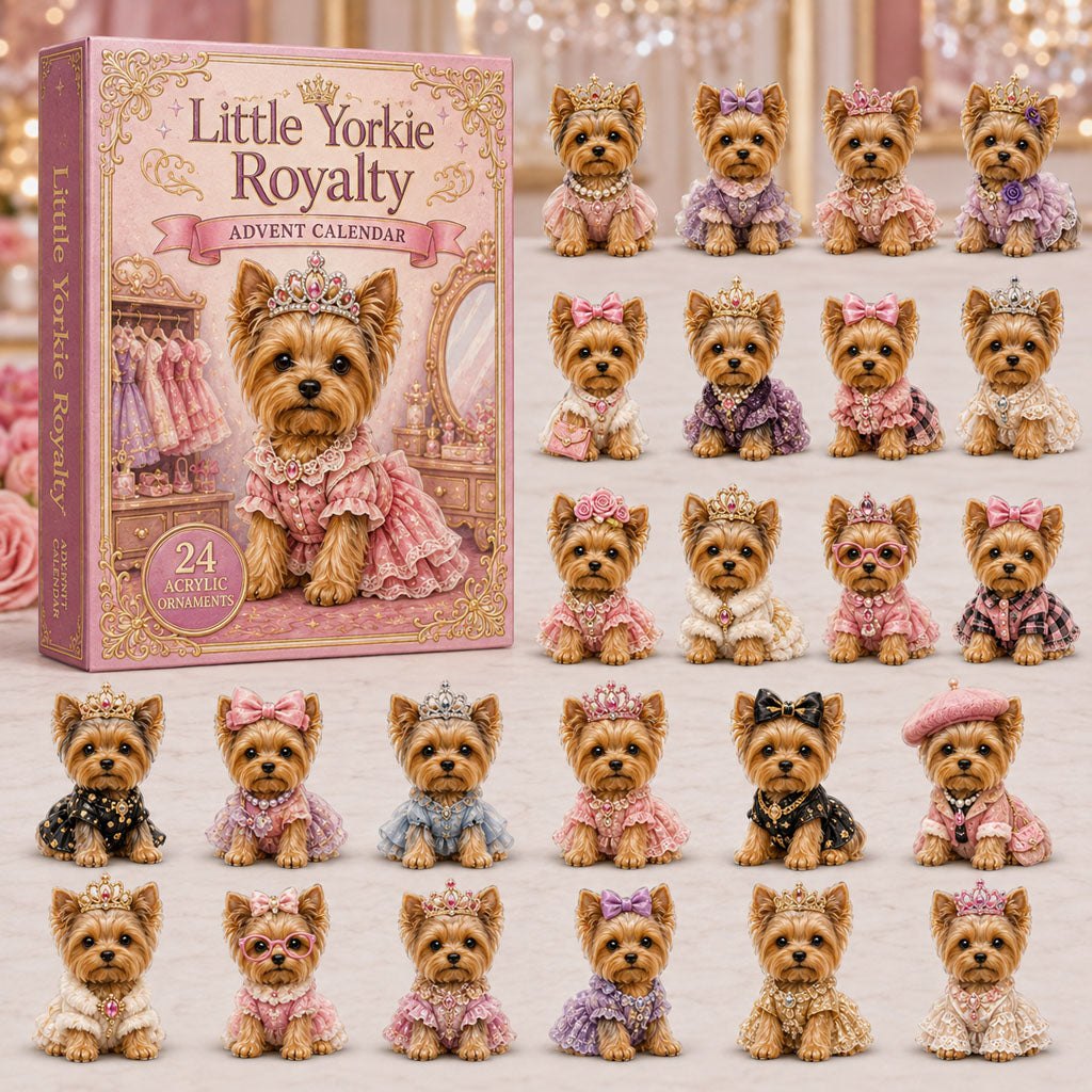 Little Yorkie Royalty advent calendar