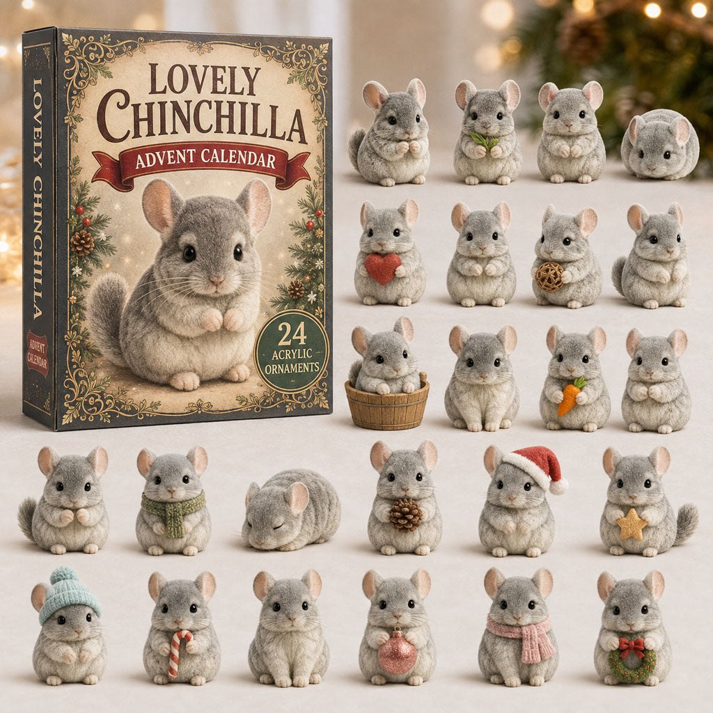 Lovely Chinchilla advent calendar