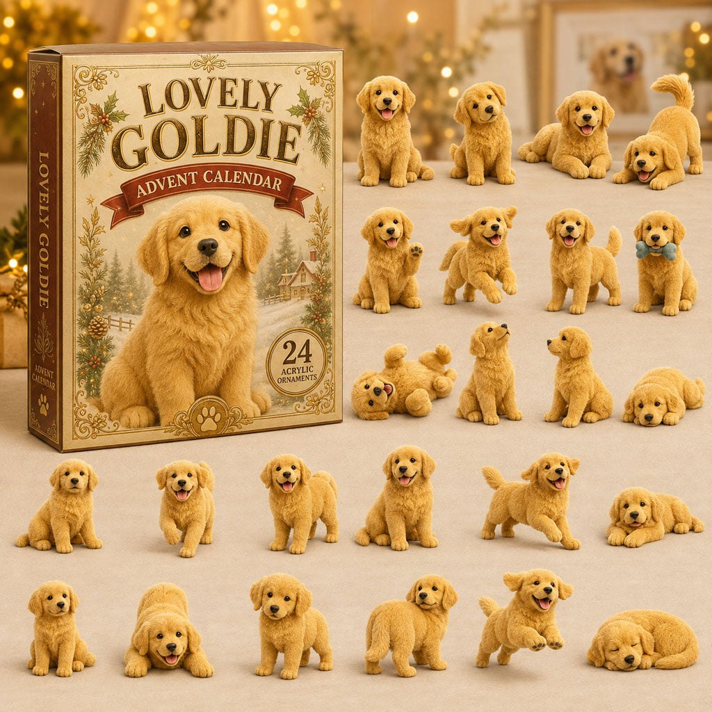Lovely Goldie advent calendar