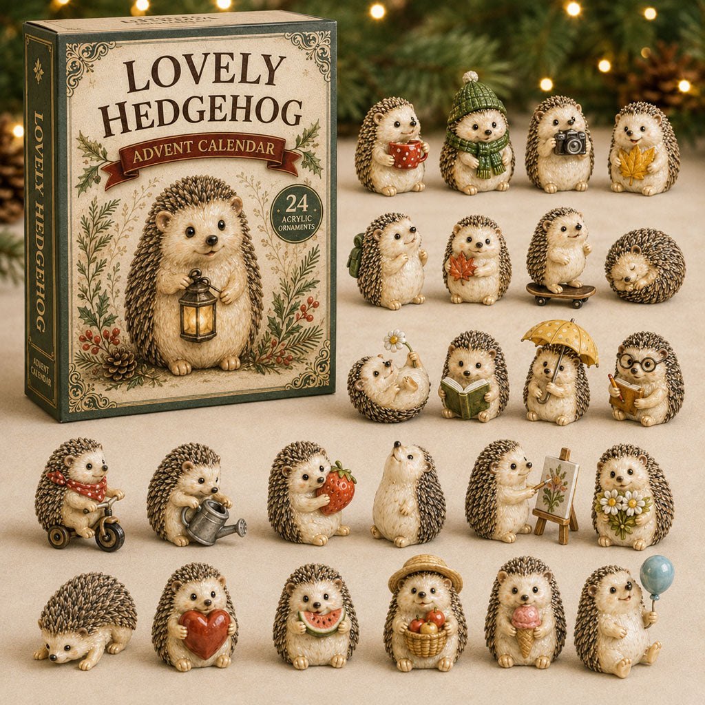 Lovely Hedgehog advent calendar