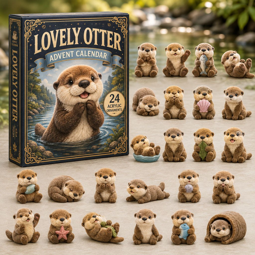 Lovely Otter advent calendar