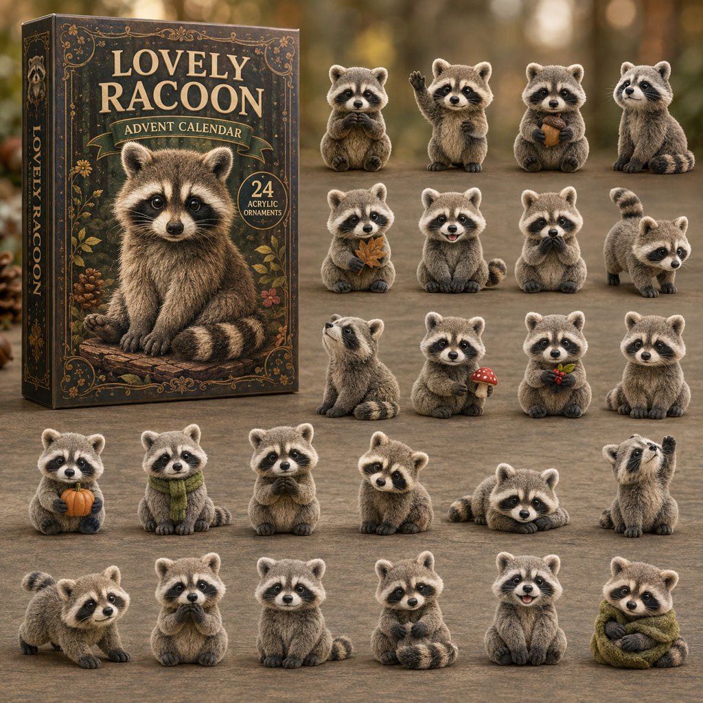 Lovely Raccoon World advent calendar