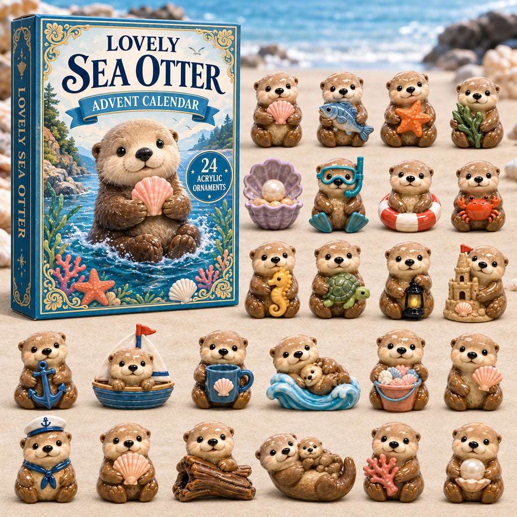 Lovely Sea Otter advent calendar