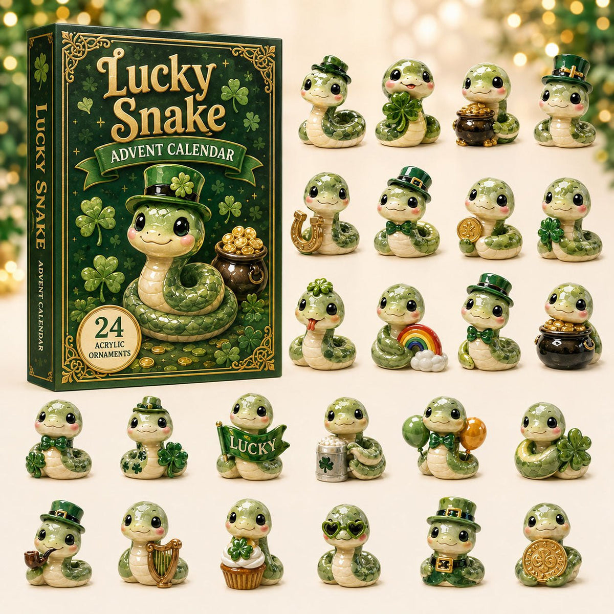 Lucky Snake advent calendar