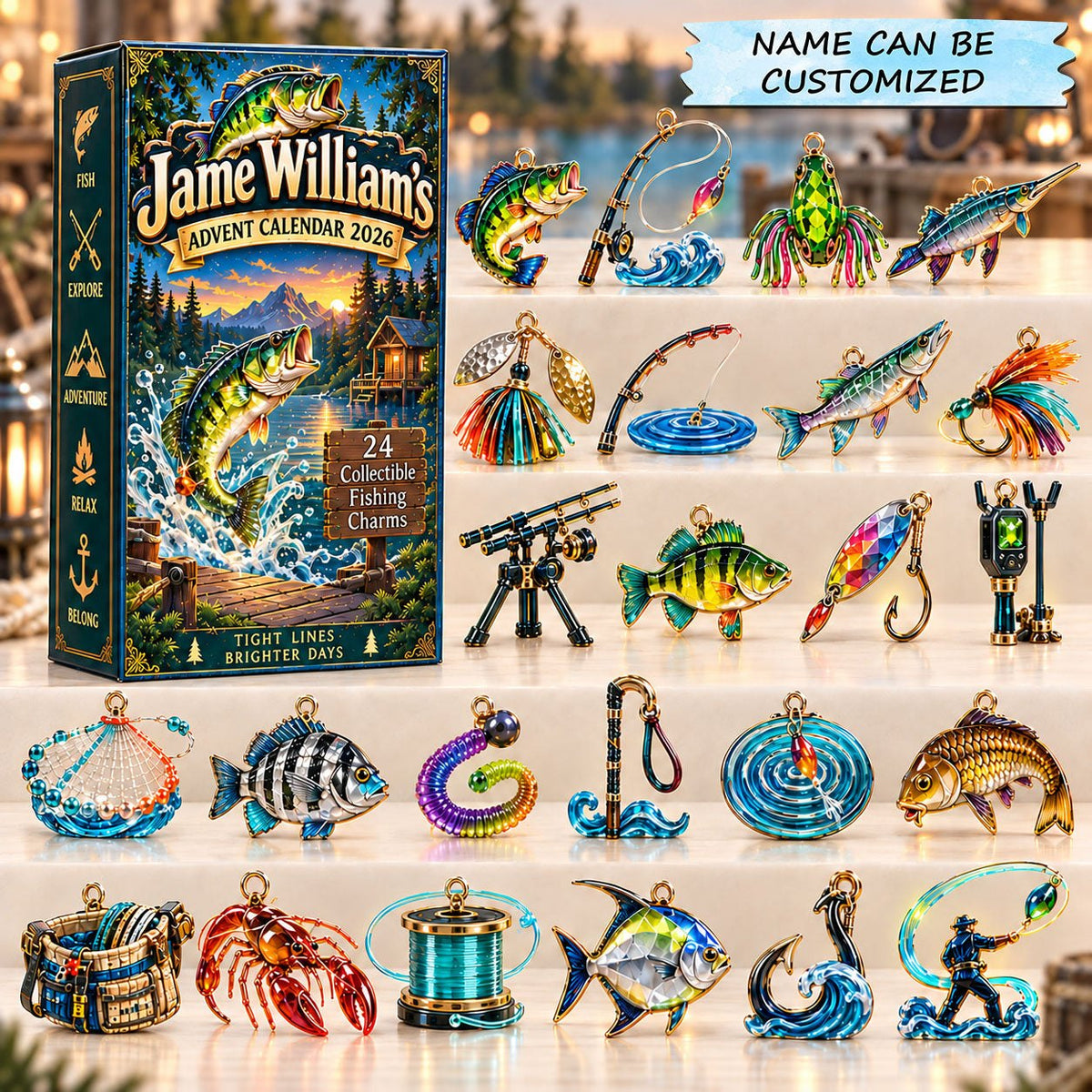 Lure Box Hooked Wild advent calendar
