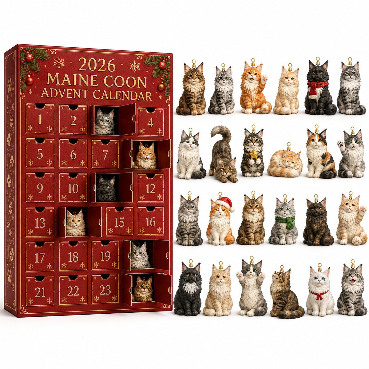 Maine Coon advent calendar