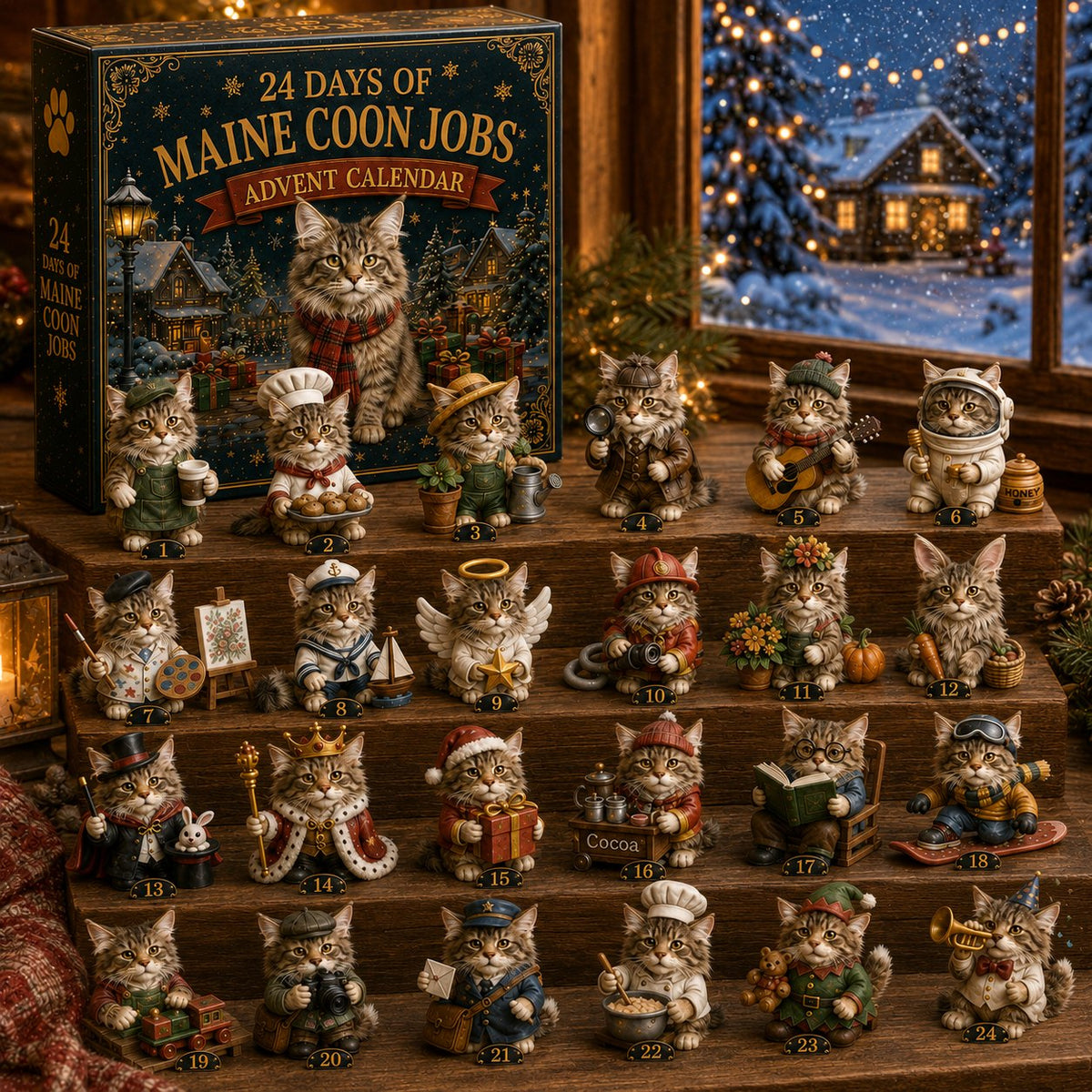 Maine Coon Jobs advent calendar