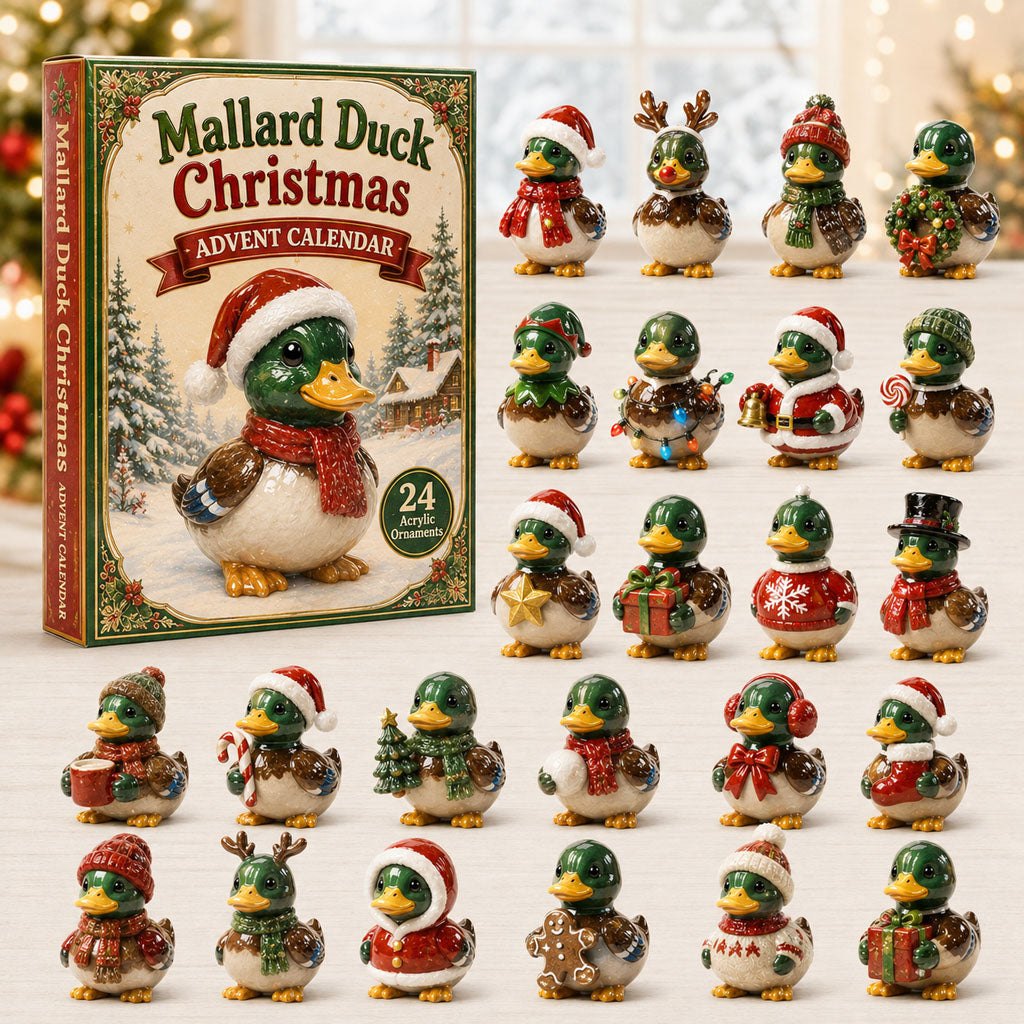 Mallard Duck Christmas advent calendar