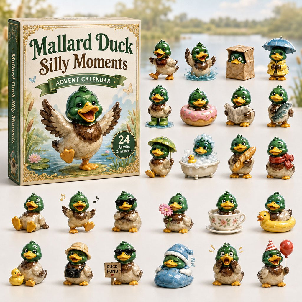 Mallard Duck Silly Moments advent calendar