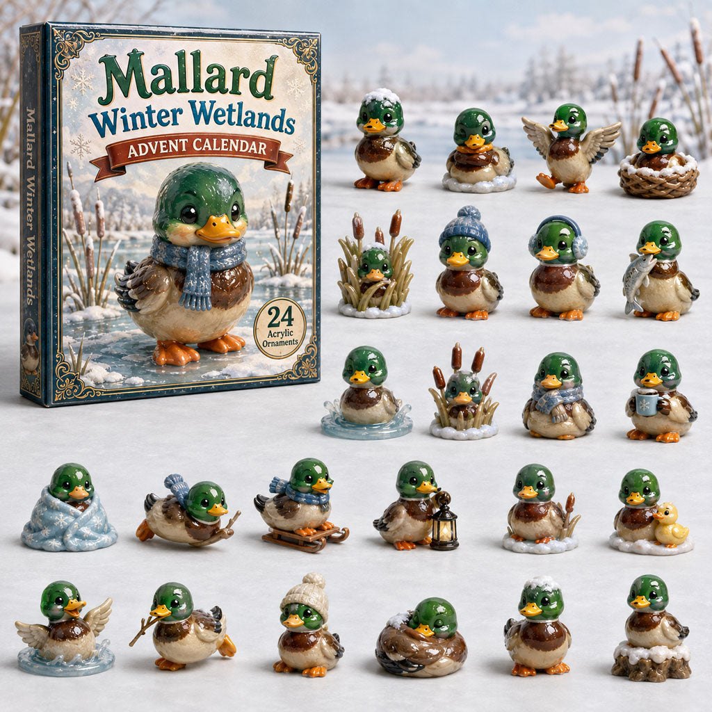 Mallard Winter Wetlands advent calendar