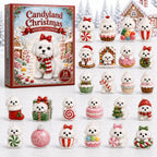 Maltese Candyland Christmas advent calendar