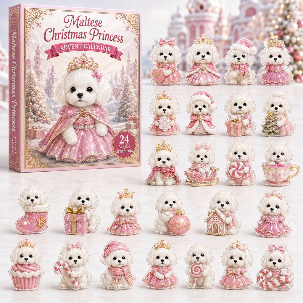 Maltese Christmas Princess advent calendar