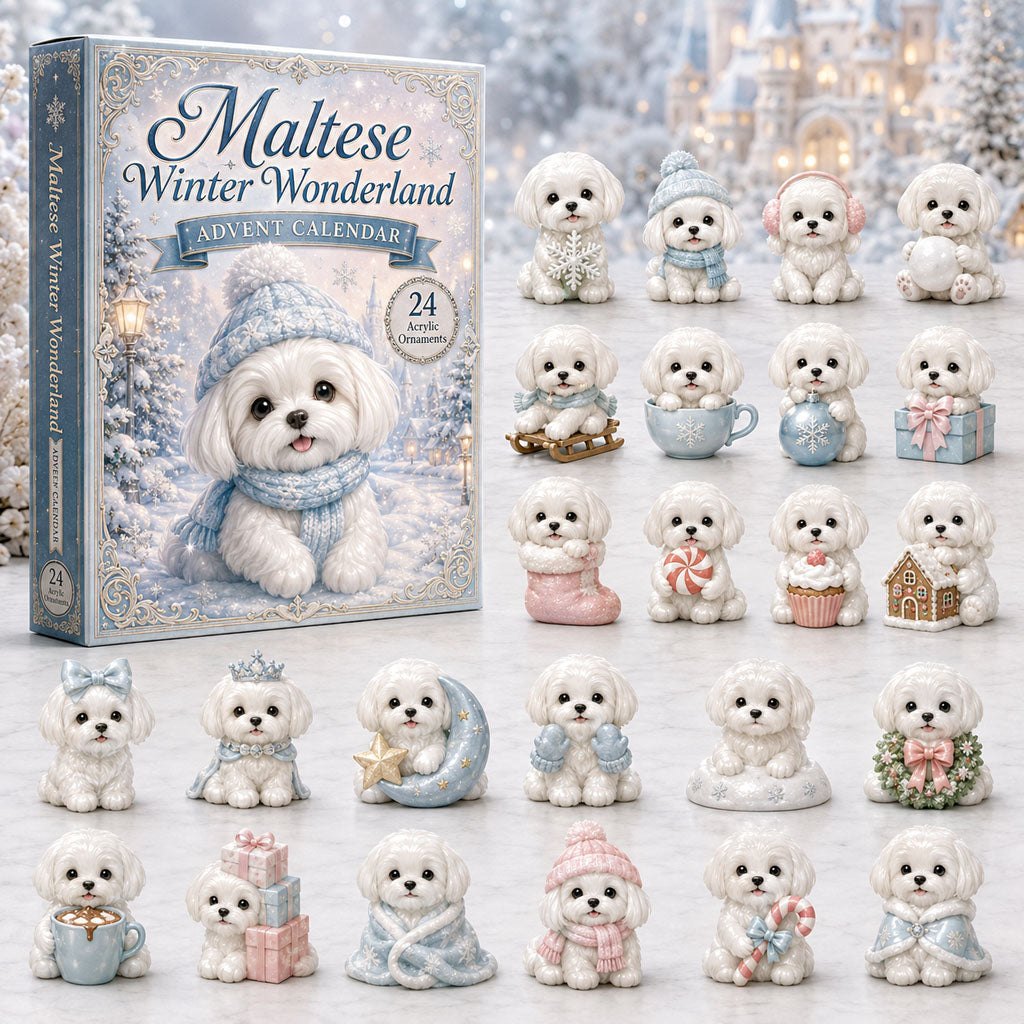 Maltese Winter Wonderland advent calendar