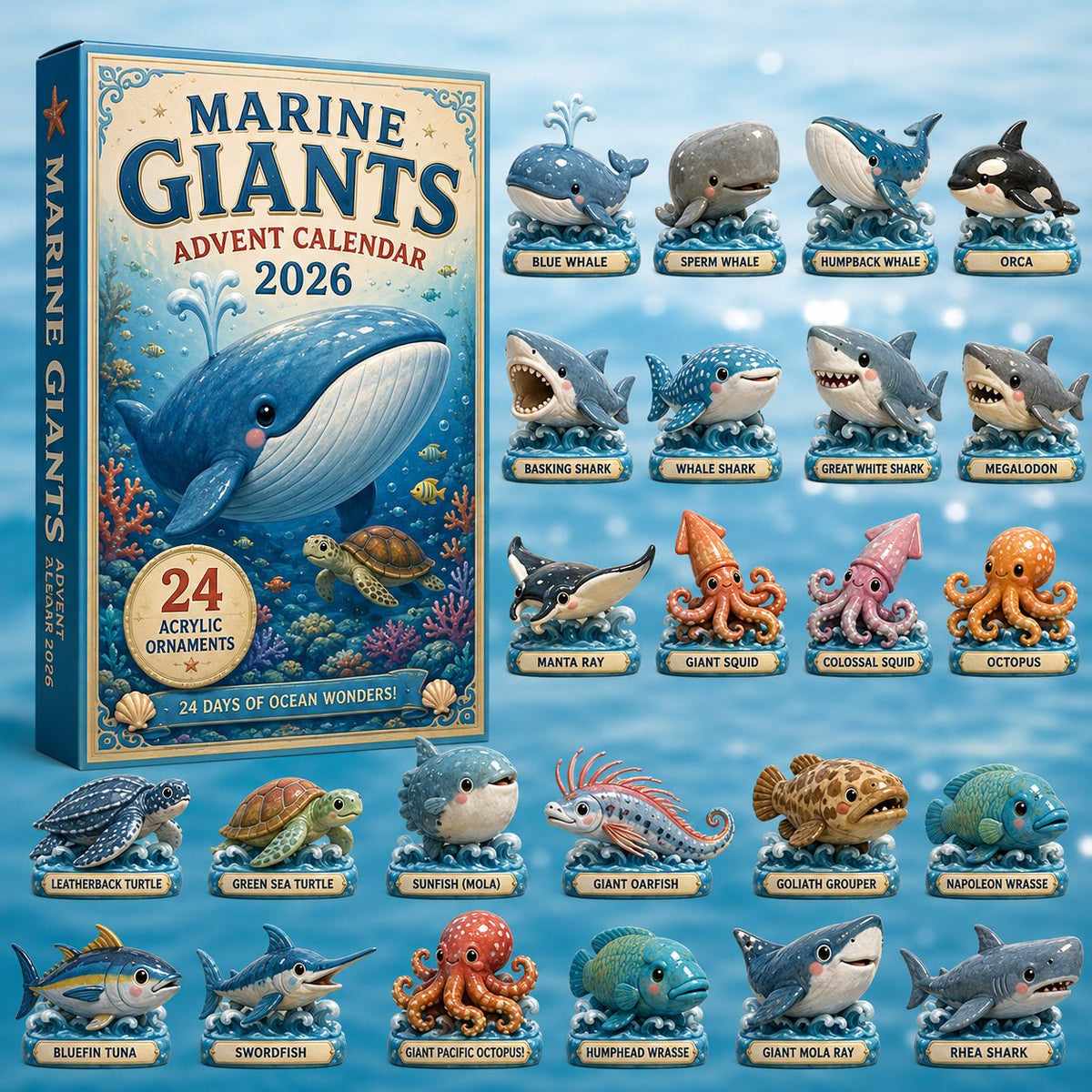 Marine Giants advent calendar