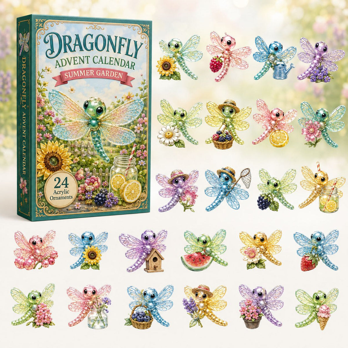 Meadow Dragonfly advent calendar