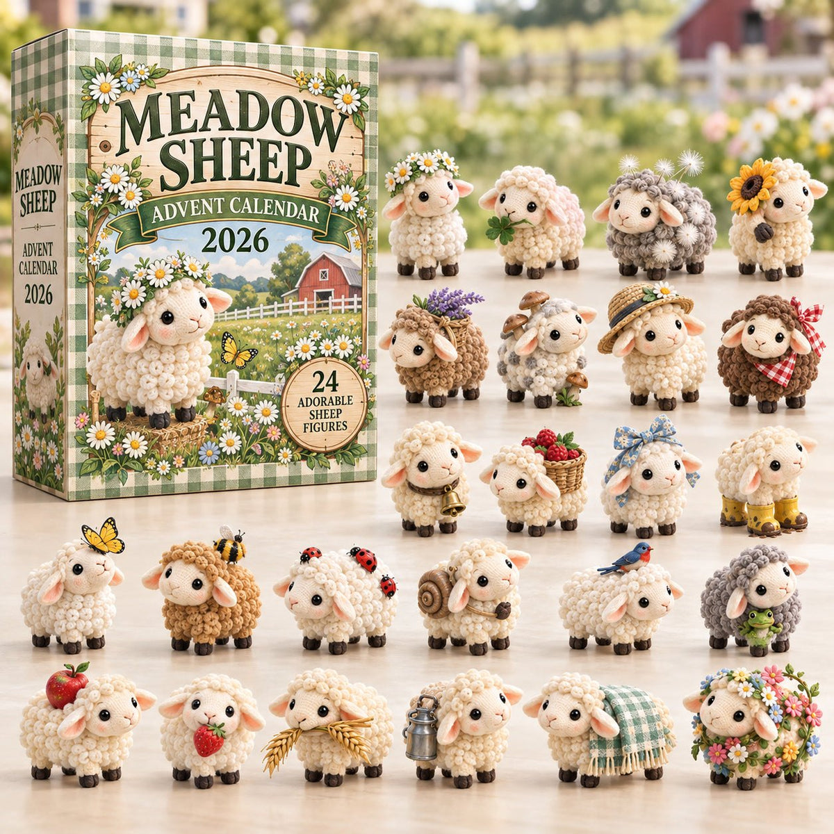 Meadow Sheep advent calendar