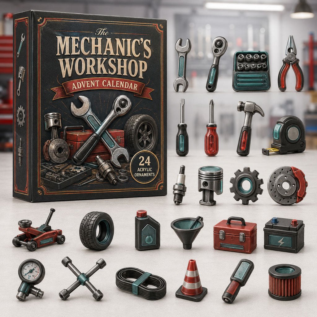 Mechanic Workshop Tools advent calendar