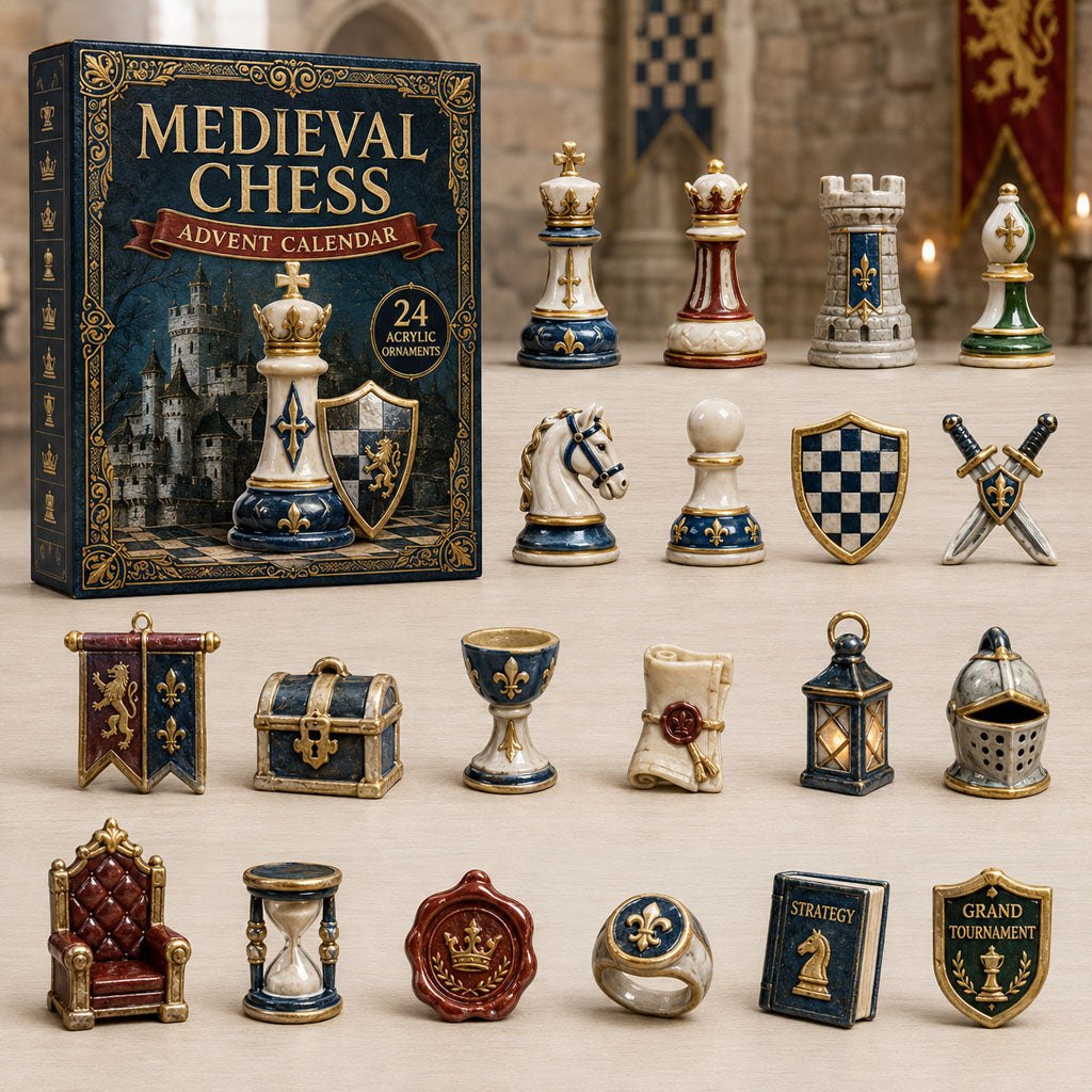 Medieval Chess advent calendar