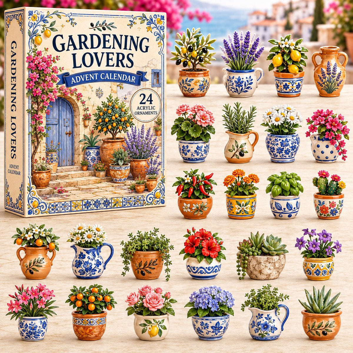 Mediterranean Garden advent calendar