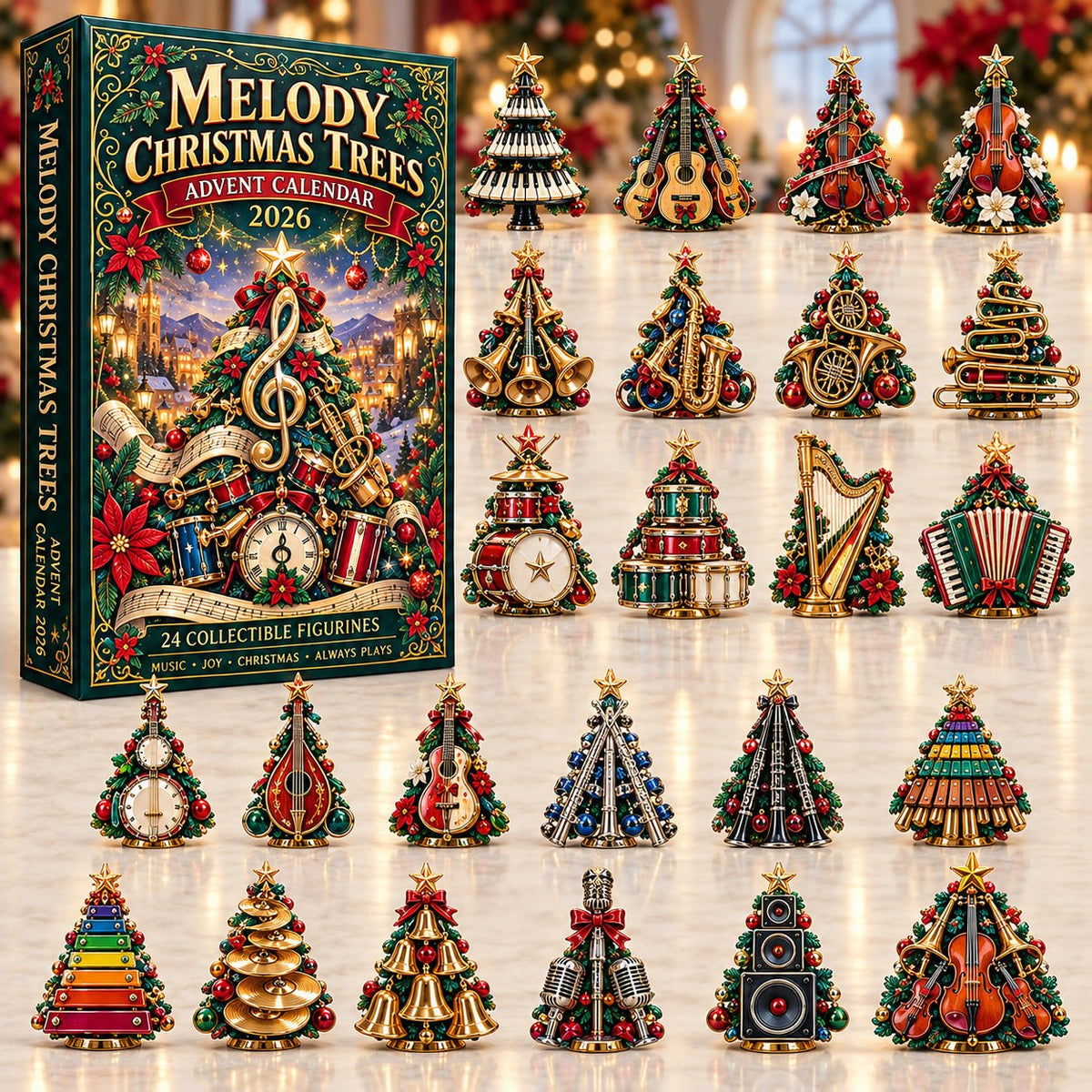 Melody Christmas Trees advent calendar
