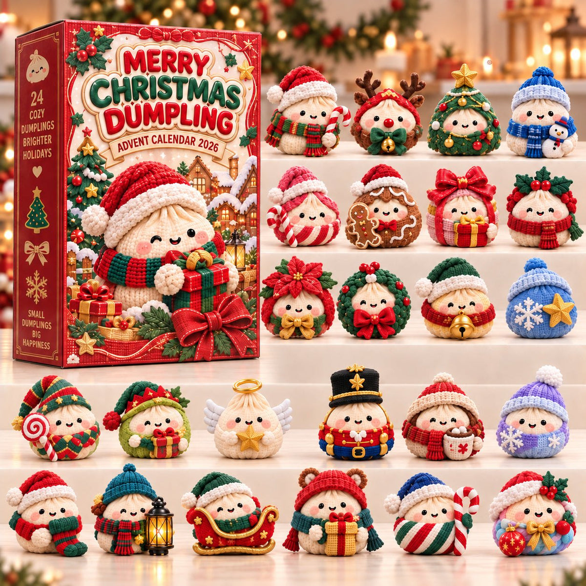 Merry Christmas Dumpling advent calendar