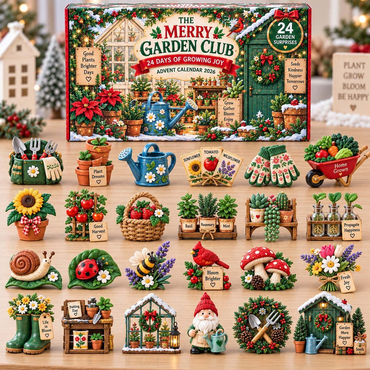 Merry Garden Club advent calendar