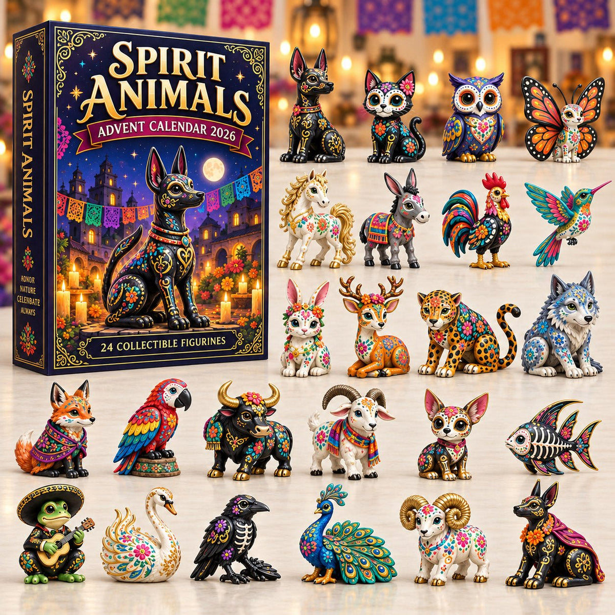 Midnight Spirit Animals advent calendar