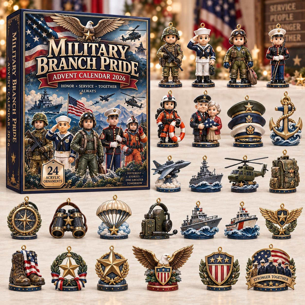 Military Pride advent calendar