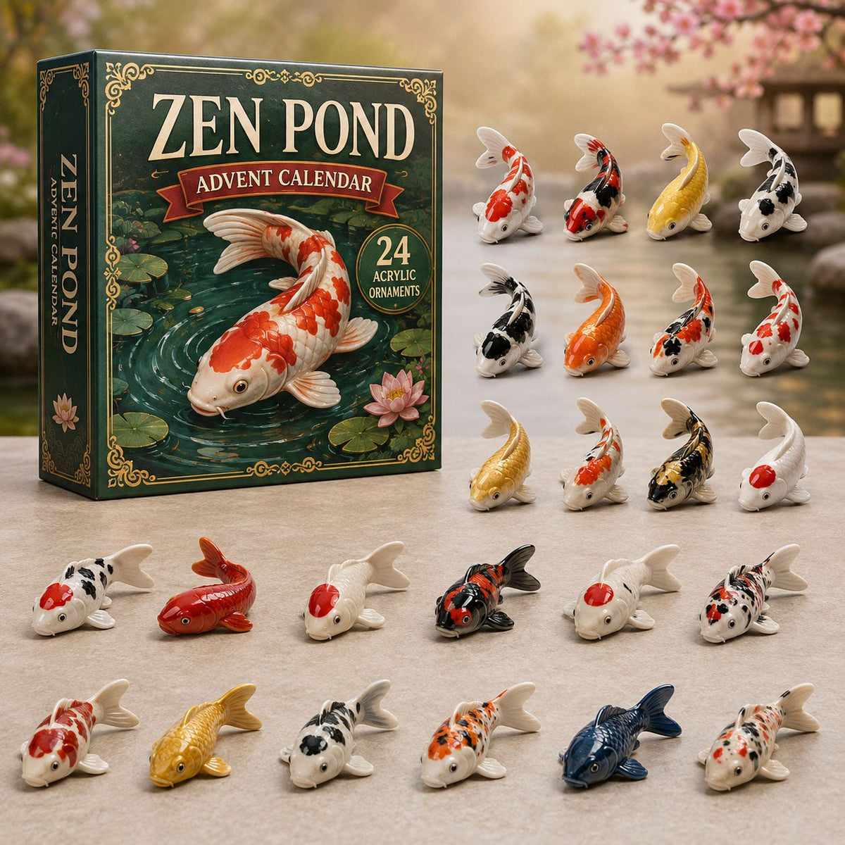 Mini Koi Fish advent calendar