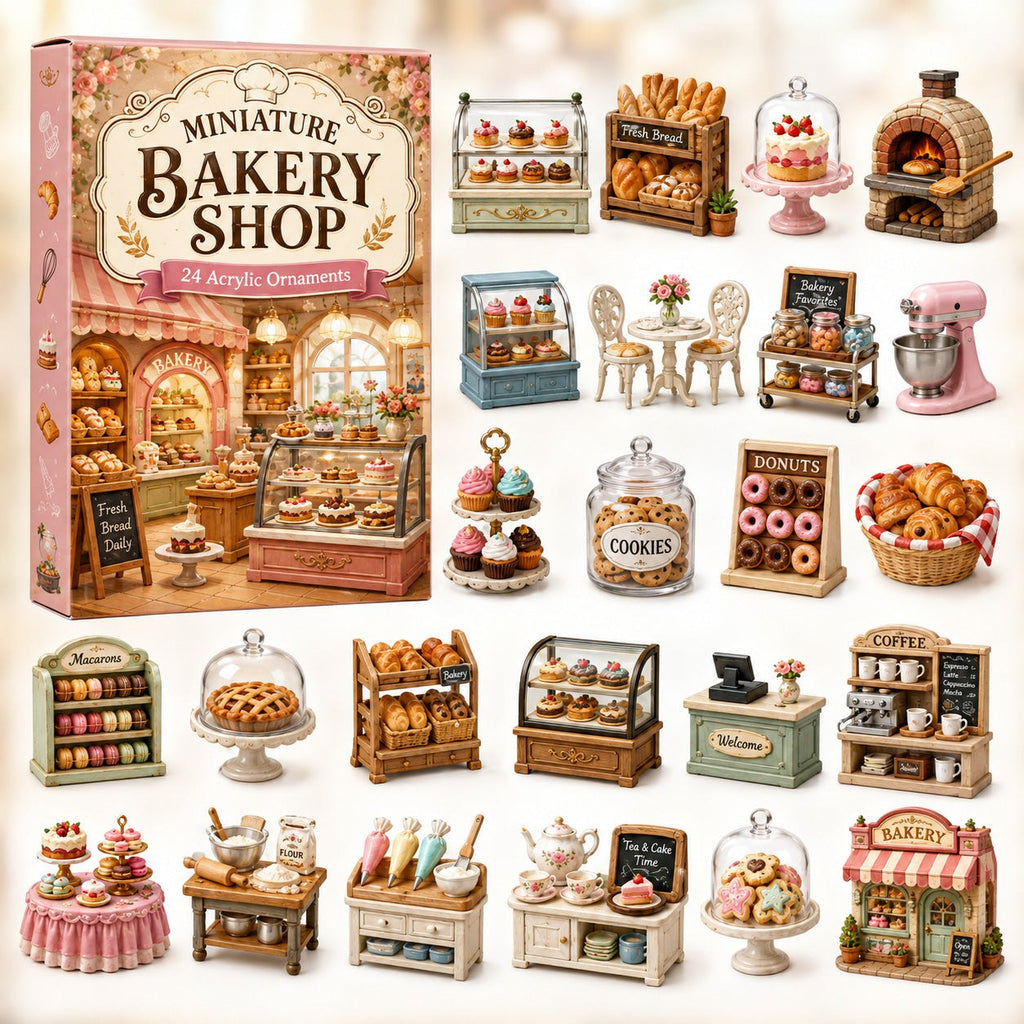 Miniature Bakery Shop advent calendar