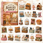Miniature Bakery Shop advent calendar