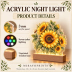 Acrylic Night Light material, construction and product features guide
