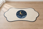 Celestial Wedding Night Custom Shape Mat with dimensional printed themed artwork; representative AI-generated mockup.